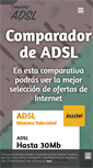 Mobile Screenshot of comparaadsl.es